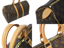 Load image into Gallery viewer, LOUIS VUITTON ルイヴィトン キーポル45 ボストンバッグ M41428 SP0917 モノグラム ブラウン ゴールド金具 美品 中古 67188