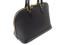 画像をギャラリービューアに読み込む, LOUIS VUITTON ルイヴィトン ハンドバッグ バッグ エピ アルマ PM M52142 カーフ ブラック ゴールド金具 美品 中古 67189