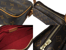 画像をギャラリービューアに読み込む, LOUIS VUITTON ルイ ヴィトン モノグラム ヴィバシテMM ワンショルダーバッグ PVCコーティング M51164 ブラウン ゴールド金具 美品 中古 67191