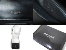 Load image into Gallery viewer, YVES SAINT LAURENT イヴ サンローラン チェーンショルダーバッグ 471286 スタッズ レザー ブラック 美品 中古 67197