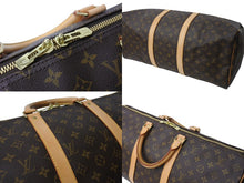 Load image into Gallery viewer, LOUIS VUITTON ルイ ヴィトン キーポル50 ボストンバッグ M41426 モノグラムキャンバス ブラウン 美品 中古 67204