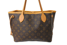 画像をギャラリービューアに読み込む, LOUIS VUITTON ルイヴィトン モノグラム ネヴァーフルPM トートバッグ ブラウン M41245 ロゴ ゴールド金具 美品 中古 67205