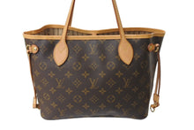 画像をギャラリービューアに読み込む, LOUIS VUITTON ルイヴィトン モノグラム ネヴァーフルPM トートバッグ ブラウン M41245 ロゴ ゴールド金具 美品 中古 67205