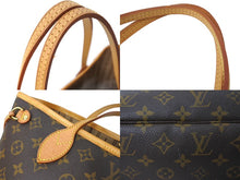 画像をギャラリービューアに読み込む, LOUIS VUITTON ルイヴィトン モノグラム ネヴァーフルPM トートバッグ ブラウン M41245 ロゴ ゴールド金具 美品 中古 67205