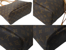 画像をギャラリービューアに読み込む, LOUIS VUITTON ルイヴィトン モノグラム ネヴァーフルPM トートバッグ ブラウン M41245 ロゴ ゴールド金具 美品 中古 67205