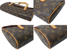 Load image into Gallery viewer, 極美品 LOUIS VUITTON ルイヴィトン モノグラム ソナチネ ハンドバッグ M51902 ロゴ ブラウン 中古 67206