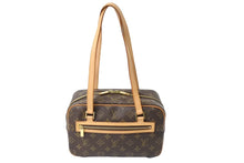 Load image into Gallery viewer, LOUIS VUITTON ルイヴィトン セミショルダーバッグ シテMM モノグラム M51182 ブラウン 美品 中古 67208