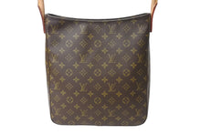 Load image into Gallery viewer, 極美品 LouisVuitton ルイヴィトン ルーピングGM ハンドバッグ モノグラム M51145 MI0070 ブラウン ゴールド金具 中古 67209