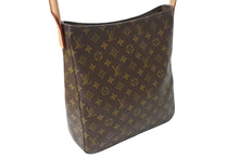 Load image into Gallery viewer, 極美品 LouisVuitton ルイヴィトン ルーピングGM ハンドバッグ モノグラム M51145 MI0070 ブラウン ゴールド金具 中古 67209