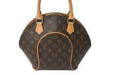 画像をギャラリービューアに読み込む, 極美品 LOUIS VUITTON ルイヴィトン ハンドバッグ M51127 エリプスPM モノグラムキャンバス ブラウン ゴールド金具 中古 67212