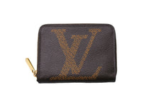 画像をギャラリービューアに読み込む, 極美品 LOUIS VUITTON ルイヴィトン ジッピー コインパース M69354 コインケース 財布 モノグラム ブラウン 中古 67214