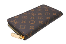 画像をギャラリービューアに読み込む, LOUIS VUITTON ルイヴィトン ジッピー ウォレット 長財布 財布 M60017 モノグラム ブラウン系 ゴールド金具 美品 中古 67215