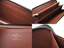 画像をギャラリービューアに読み込む, LOUIS VUITTON ルイヴィトン ジッピー ウォレット 長財布 財布 M60017 モノグラム ブラウン系 ゴールド金具 美品 中古 67215
