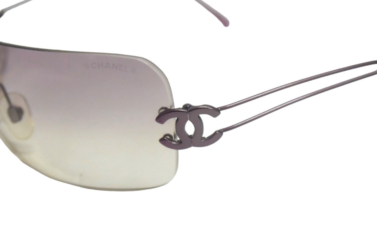 CHANEL シャネル サングラス サイズ62□16 120 ココマーク リムレス