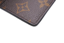 画像をギャラリービューアに読み込む, 極美品 LouisVuitton ルイヴィトン カードケース 名刺入れ 定期入れ M69161 モノグラム キャンバス ブラウン ベージュ 中古 67222