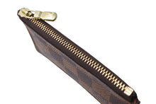 Load image into Gallery viewer, LouisVuitton ルイヴィトン コインケース 小銭入れ CA0040 スペイン製 ダミエ ブラウン ゴールド金具 美品 中古 67223