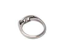 Load image into Gallery viewer, HERMES エルメス シェーヌダンクル リング 指輪 サイズ11号 重量4g シルバ−925 ヴィンテージ 51 925刻印 美品 中古 67224