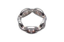 Load image into Gallery viewer, HERMES エルメス シェーヌダンクル アンシェネリング 指輪 リング サイズ 9号 49 レディース シルバー925 5g 良品 中古 67227