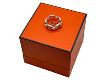 Load image into Gallery viewer, HERMES エルメス シェーヌダンクル アンシェネリング 指輪 リング サイズ 10号 50 レディース シルバー925 良品 中古 67228