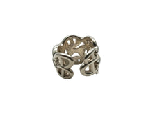 Load image into Gallery viewer, HERMES エルメス シェーヌダンクル アンシェネGM リング 指輪 サイズ16号 重量16.2g シルバ−925 ヴィンテージ 美品 中古 67229