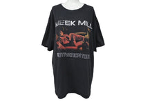 Load image into Gallery viewer, MEEK MILL ミークミル 2019 MOTIVATION TOUR 半袖Tシャツ ツアー ブラック コットン プリント HIPHOP 良品 中古 67239