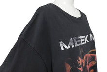 画像をギャラリービューアに読み込む, MEEK MILL ミークミル 2019 MOTIVATION TOUR 半袖Tシャツ ツアー ブラック コットン プリント HIPHOP 良品 中古 67239