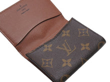 Load image into Gallery viewer, 極美品 LOUIS VUITTON ルイヴィトン アンヴェロップ カルト ドゥ ヴィジット カードケース M63801 モノグラム ブラウン 中古 67280