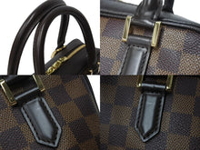 Load image into Gallery viewer, LOUIS VUITTON ルイヴィトン ハンドバッグ ブレラ ダミエ エベヌ N51150 ゴールド金具 ブラウン 美品 中古 67296