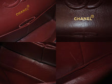 画像をギャラリービューアに読み込む, 極美品 CHANEL シャネル Wフラップ マトラッセ25 チェーンショルダーバッグ ラムスキン 2番台 ブラック ゴールド金具 中古 67298