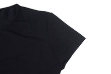 画像をギャラリービューアに読み込む, CHANEL シャネル 半袖Tシャツ チビT クロップド ココマーク フランス スパンデックス ナイロン ブラック サイズ38 美品 中古 67316