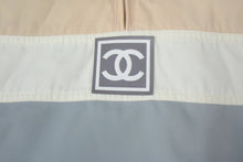 画像をギャラリービューアに読み込む, CHANEL シャネル シャネルスポーツ ボアジャケット スキーウェア P18537W02856 ベージュ グレー サイズ40 美品 中古 67321