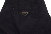 画像をギャラリービューアに読み込む, PRADA プラダ リナイロン オーバーオール トライアングルロゴ ICタグ イタリア製 ナイロン ブラック サイズ48 美品 中古 67334