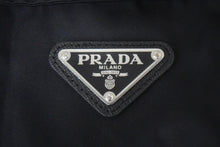 画像をギャラリービューアに読み込む, PRADA プラダ リナイロン オーバーオール トライアングルロゴ ICタグ イタリア製 ナイロン ブラック サイズ48 美品 中古 67334