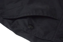画像をギャラリービューアに読み込む, PRADA プラダ リナイロン オーバーオール トライアングルロゴ ICタグ イタリア製 ナイロン ブラック サイズ48 美品 中古 67334