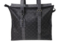 画像をギャラリービューアに読み込む, 極美品 LOUISVUITTON ルイヴィトン カバジップGM トートバッグ M45379 モノグラム エクリプス リバース ブラック 中古 67336