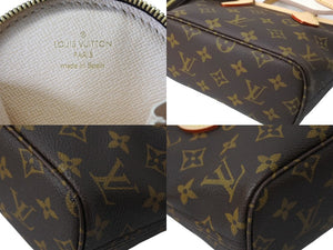 新品未使用 LOUISVUITTON ルイヴィトン ハンドバッグ ネヴァーフル BB ブラウン モノグラムキャンバス レザー M46705 ゴールド金具 67337