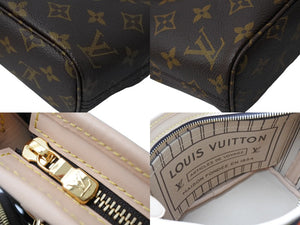 新品未使用 LOUISVUITTON ルイヴィトン ハンドバッグ ネヴァーフル BB ブラウン モノグラムキャンバス レザー M46705 ゴールド金具 67337