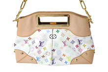 画像をギャラリービューアに読み込む, 新品同様 LOUIS VUITTON ルイヴィトン ショルダーバッグ ジュディMM M40255 モノグラムマルチカラー ホワイト 中古 67399