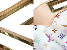 画像をギャラリービューアに読み込む, 新品同様 LOUIS VUITTON ルイヴィトン ショルダーバッグ ジュディMM M40255 モノグラムマルチカラー ホワイト 中古 67399