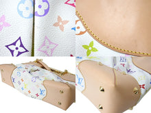画像をギャラリービューアに読み込む, 新品同様 LOUIS VUITTON ルイヴィトン ショルダーバッグ ジュディMM M40255 モノグラムマルチカラー ホワイト 中古 67399