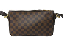 画像をギャラリービューアに読み込む, 極美品 LOUIS VUITTON ルイヴィトン ショルダーバッグ ラヴェッロGM ダミエ N60006 スト付き ブラウン ゴールド金具 中古 67340
