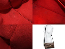 画像をギャラリービューアに読み込む, 極美品 LOUIS VUITTON ルイヴィトン ショルダーバッグ ラヴェッロGM ダミエ N60006 スト付き ブラウン ゴールド金具 中古 67340
