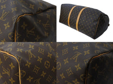 Load image into Gallery viewer, LOUIS VUITTON ルイヴィトン キーポル55 M41424 ボストンバッグ モノグラムキャンバス ブラウン 美品 中古 67348