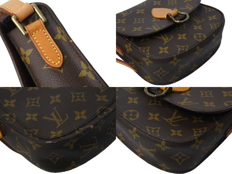 LOUISVUITTON ルイヴィトン サンクルーPM モノグラム ショルダーバッグ M51244 PVC レザー ブラウン ゴールド金具 良品 中古  67349 – Casanova Vintage