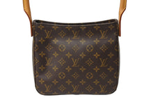 画像をギャラリービューアに読み込む, LOUIS VUITTON ルイヴィトン ハンドバッグ ルーピングMM ブラウン M51146 美品 中古 67360