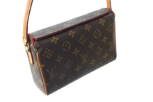 Load image into Gallery viewer, 極美品 LOUIS VUITTON ルイヴィトン ハンドバッグ レシタル モノグラムキャンバス M51900 ゴールド金具 ブラウン 中古 67361