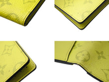 画像をギャラリービューアに読み込む, LOUIS VUITTON ルイヴィトン オーガナイザー ドゥ ポッシュ タイガラマ モノグラム カードケース M30318 ジョーヌ 良品 中古 67368