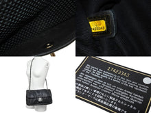 Load image into Gallery viewer, CHANEL シャネル フレンチリビエラ ショルダーバッグ A67652 パンチング 17番台 2013年 ブラック シルバー金具 美品 中古 67378