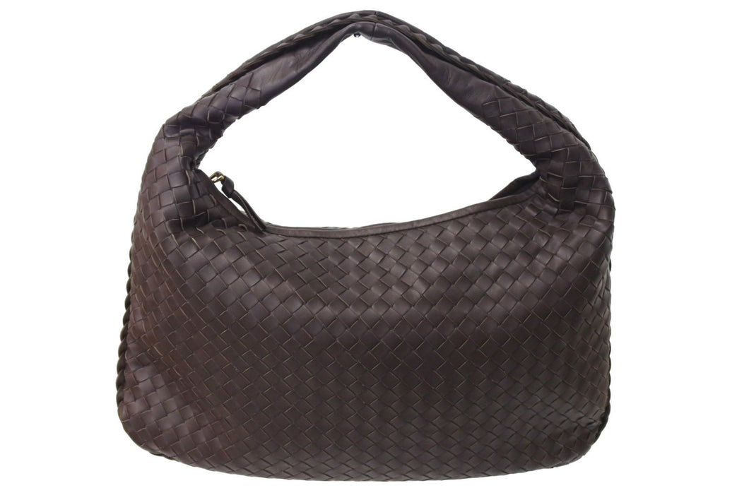 極美品 BOTTEGAVENETA ボッテガヴェネタ ワンショルダーバッグ イントレチャート 115653-V0013 2040 レザー  ダークブラウン 中古 67385 – Casanova Vintage