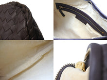 Load image into Gallery viewer, 極美品 BOTTEGAVENETA ボッテガヴェネタ ワンショルダーバッグ イントレチャート 115653-V0013 2040 レザー ダークブラウン 中古 67385